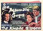 Les mauvais coups 1961 movie poster Simone Signoret