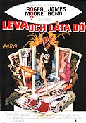 Live and Let Die 1973 movie poster Roger Moore Jane Seymour Yaphet Kotto Guy Hamilton Gambling