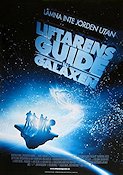 The Hitchhiker´s Guide to the Galaxy 2005 movie poster Sam Rockwell Garth Jennings Writer: Douglas Adams