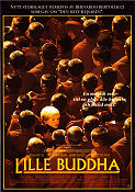 Little Buddha 1993 movie poster Keanu Reeves Bridget Fonda Bernardo Bertolucci Asia Religion