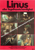 Linus eller tegelhusets hemlighet 1979 movie poster Harald Hamrell Viveca Lindfors Ernst Günther Vilgot Sjöman