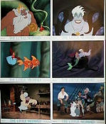 The Little Mermaid 1989 lobby card set Jodi Benson Ron Clements Animation Musicals