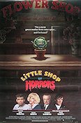 Little Shop of Horrors 1986 movie poster Rick Moranis Steve Martin