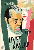 L´appel de la vie 1937 movie poster Victor Francen Suzy Prim Poster artwork: Birger Lundqvist