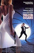 The Living Daylights 1987 movie poster Timothy Dalton Maryam d´Abo Jeroen Krabbé John Glen