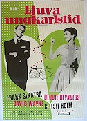 The Tender Trap 1956 movie poster Frank Sinatra Debbie Reynolds