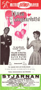 The Tender Trap 1956 movie poster Frank Sinatra Debbie Reynolds David Wayne Charles Walters Musicals