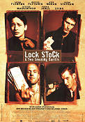 Lock Stock and Two Smoking Barrels 1998 poster Vinnie Jones Guy Ritchie