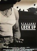 Lock Up 1989 movie poster Sylvester Stallone Donald Sutherland