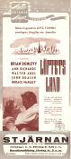 Löftets land 1944 poster Brian Donlevy Ann Richards Walter Abel King Vidor