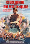 Lone Wolf McQuade 1983 movie poster Chuck Norris David Carradine Barbara Carrera Steve Carver Guns weapons