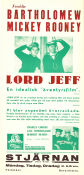 Lord Jeff 1938 poster Freddie Bartholomew Mickey Rooney Charles Coburn Sam Wood