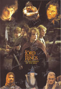 The Lord of the Rings SIGNED 2001 poster Elijah Wood Viggo Mortensen Liv Tyler Peter Jackson Find more: Lord of the Rings