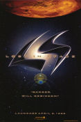 Lost in Space 1998 movie poster Matt LeBlanc Gary Oldman William Hurt Stephen Hopkins Spaceships