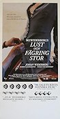 Lust och fägring stor 1995 movie poster Johan Widerberg Marika Lagercrantz Thomas von Brömssen Bo Widerberg