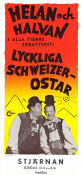 Swiss Miss 1938 movie poster Laurel and Hardy Helan och Halvan Stan Laurel Oliver Hardy Grete Natzler John G Blystone Musicals