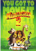 Madagascar Escape 2 Africa 2008 movie poster Eric Darnell Animation