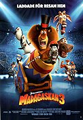 Madagascar 3: Europe´s Most Wanted 2012 poster Ben Stiller Eric Darnell
