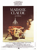 Madame Claude 1977 movie poster Francoise Fabian Dayle Haddon Murray Head Klaus Kinski Just Jaeckin