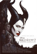 Maleficent: Mistress of Evil 2019 movie poster Angelina Jolie Elle Fanning Harris Dickinson Joachim Rönning