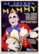 Mammy 1930 movie poster Al Jolson Michael Curtiz Music: Irving Berlin Instruments