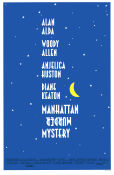 Manhattan Murder Mystery 1993 movie poster Diane Keaton Jerry Adler Alan Alda Woody Allen