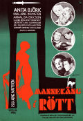 Mannequin in Red 1958 poster Anita Björk Arne Mattsson