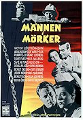 Männen i mörker 1955 movie poster Edvin Adolphson