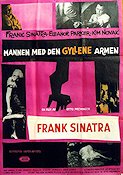 The Man with the Golden Arm 1956 movie poster Frank Sinatra Kim Novak Eleanor Parker Otto Preminger Jazz