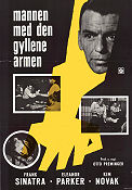 The Man with the Golden Arm 1956 movie poster Frank Sinatra Kim Novak Eleanor Parker Otto Preminger