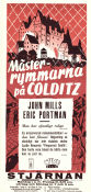 The Colditz Story 1955 movie poster John Mills Eric Portman Christopher Rhodes Guy Hamilton