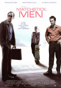 Matchstick Men 2003 movie poster Nicolas Cage Sam Rockwell Alison Lohman Ridley Scott