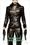 The Matrix Reloaded 2003 movie poster Nona Gaye