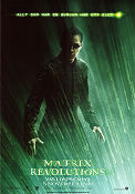 The Matrix Revolutions 2003 poster Keanu Reeves Andy Wachowski