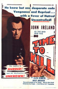No Time To Kill 1959 movie poster John Ireland Birgitta Andersson Ellen Schwiers Tom Younger