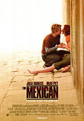 The Mexican 2001 movie poster Julia Roberts Brad Pitt James Gandolfini Gore Verbinski