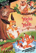 The Fox and the Hound 1981 poster Mickey Rooney Ted Berman