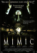 Mimic 1997 movie poster Mira Sorvino Jeremy Northam Alexander Goodwin Josh Brolin Guillermo del Toro