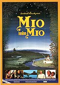 Mio in the Land of Faraway 1987 movie poster Christian Bale Timothy Bottoms Christopher Lee Stig Engström Vladimir Grammatikov Writer: Astrid Lindgren