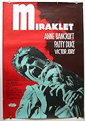 The Miracle Worker 1963 movie poster Anne Bancroft Inga Swenson Arthur Penn