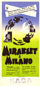 Miraklet i Milano 1951 poster Emma Gramatica Francesco Golisano Paolo Stoppa Vittorio De Sica