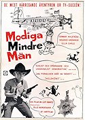 Modiga mindre män 1968 movie poster Leif Krantz From TV