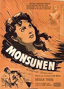 Monsson 1953 movie poster Ursula Thiess