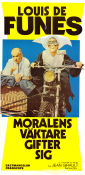 Moralens väktare gifter sej 1968 poster Louis de Funes Jean Lefebvre Genevieve Grad Jean Girault