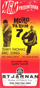 Mord på rum 7 1962 poster Terry-Thomas Eric Sykes Dennis Price George Pollock