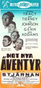 Mot nya äventyr 1952 poster Spencer Tracy Gene Tierney Van Johnson Clarence Brown