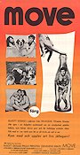 Move 1970 movie poster Elliott Gould Paula Prentiss Genevieve Waite Stuart Rosenberg