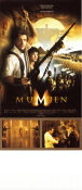 The Mummy 1999 poster Brendan Fraser Stephen Sommers