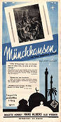 Münchhausen 1943 poster Hans Albers Josef von Baky