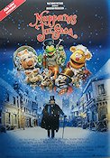 The Muppet Christmas Carol 1992 movie poster The Muppets Jim Henson Holiday